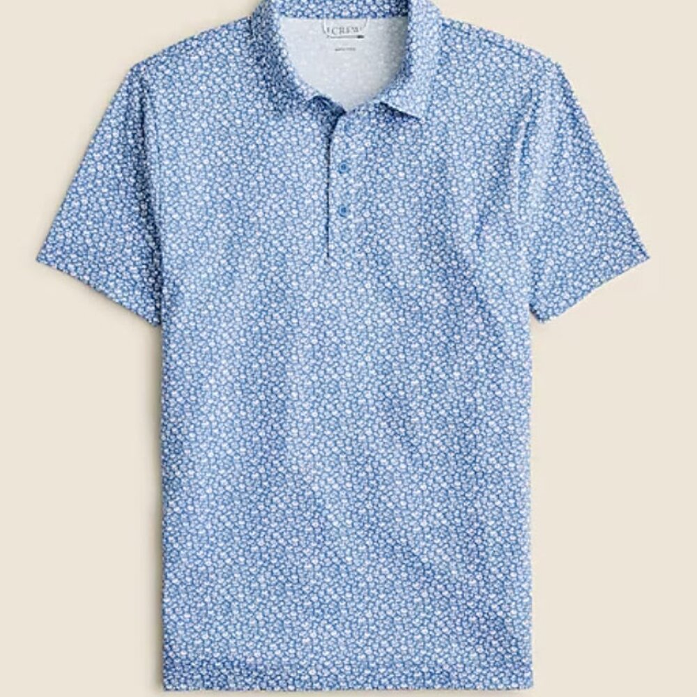 J.Crew Performance polo shirt with COOLMAX